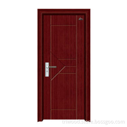 PVC Door with Timber Core and PVC Veneer, Various Colors and Dimensions Available